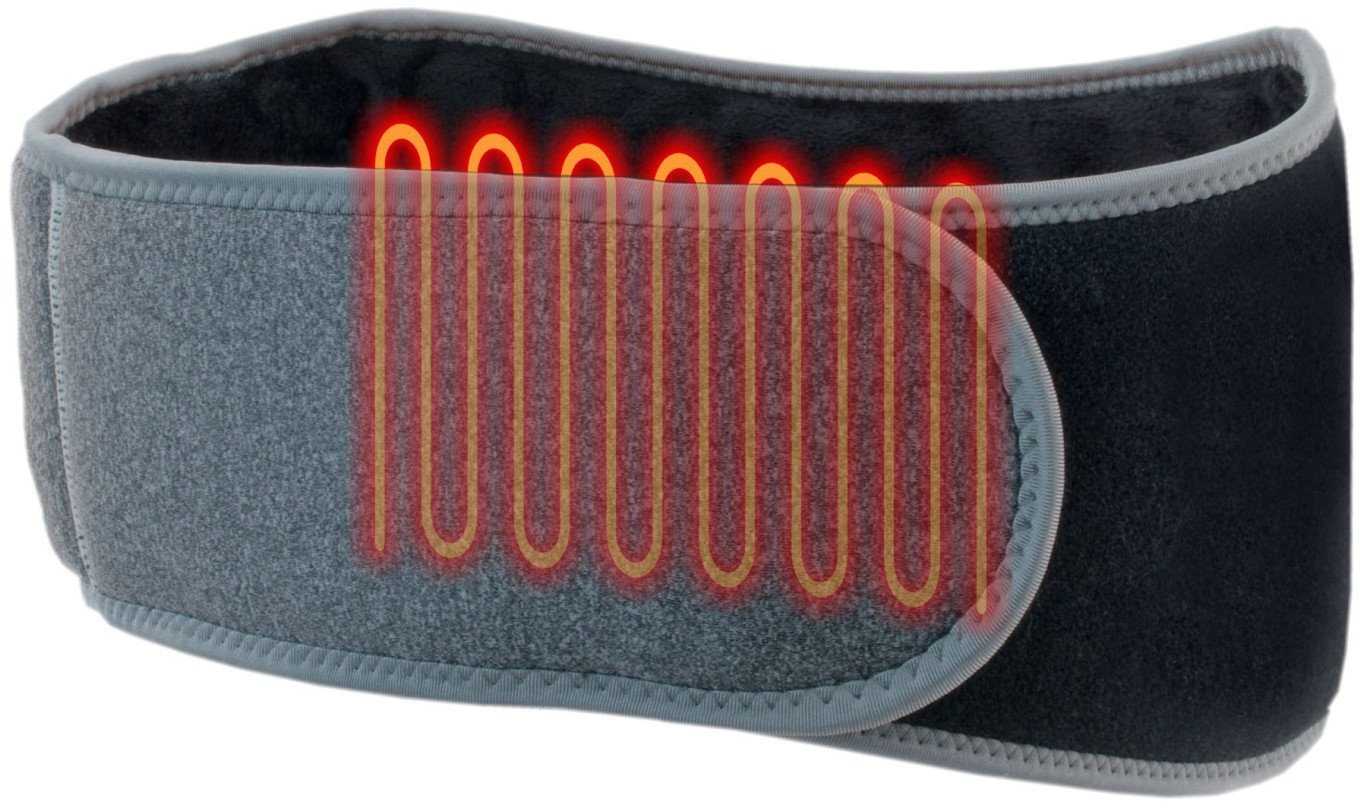 Universāls sildāmais jostas siksna ar USB