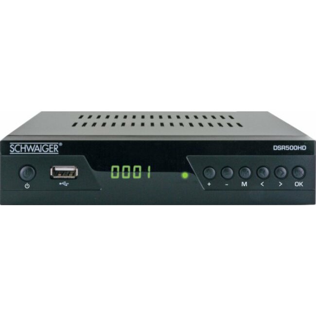 TV uztvērējs Schwaiger satelīta uztvērējs DVB-S2