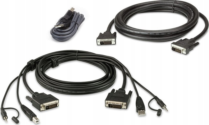 Slēdzis Aten ATEN 2L-7D02UDX3 KVM kabeļu