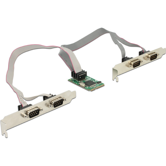 Kontrolieris Delock Mini PCI Expr karte