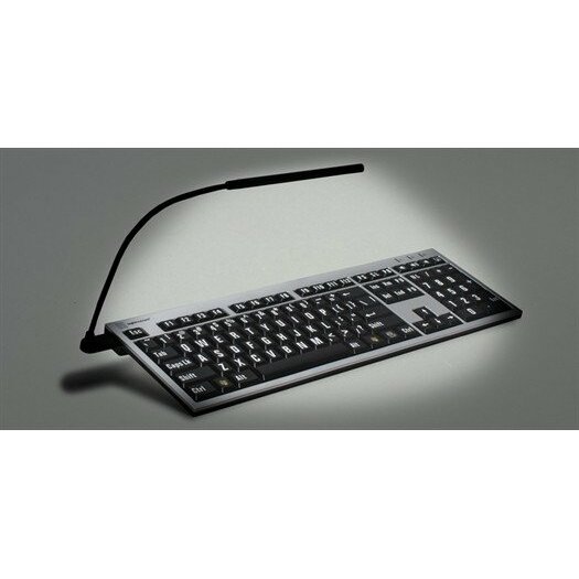 Galda lampa LogicKeyboard Black (LL-BLACK) |