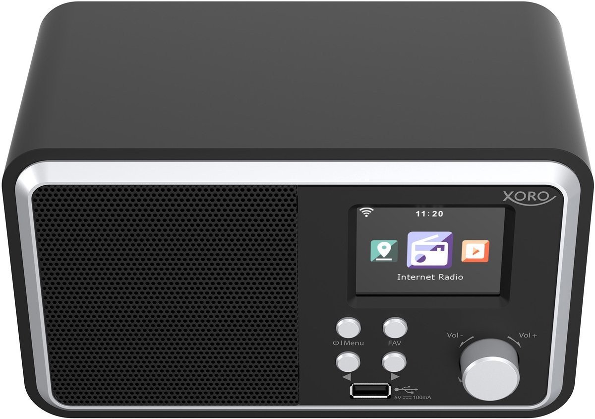 Radio Xoro DAB 300 IR, interneta