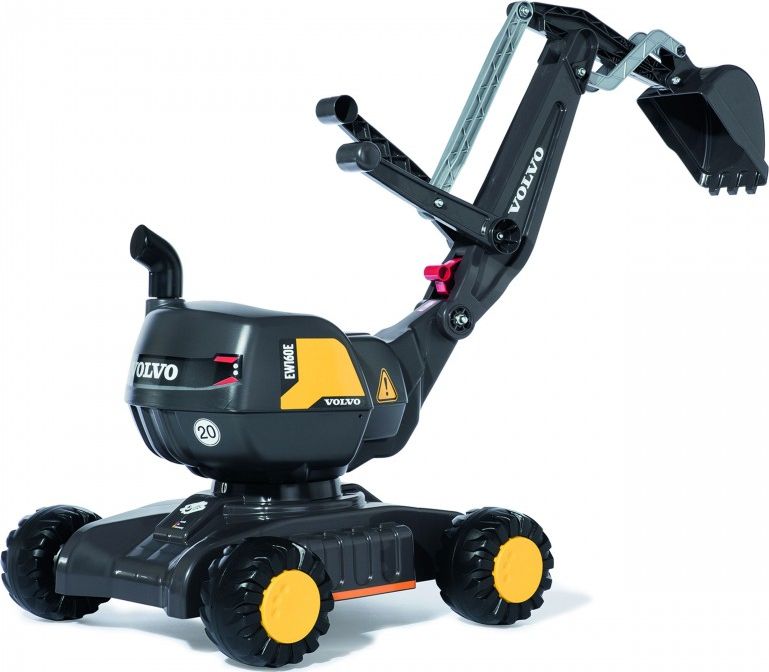 Rolly Toys pašgājējs Volvo ekskavators Black