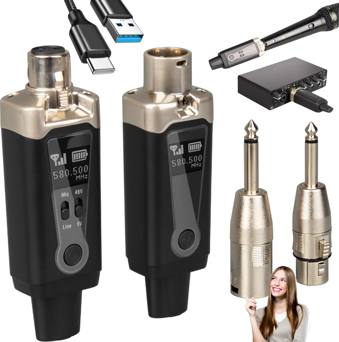 Light4Me Bezvadu audio pārraides sistēma DNA