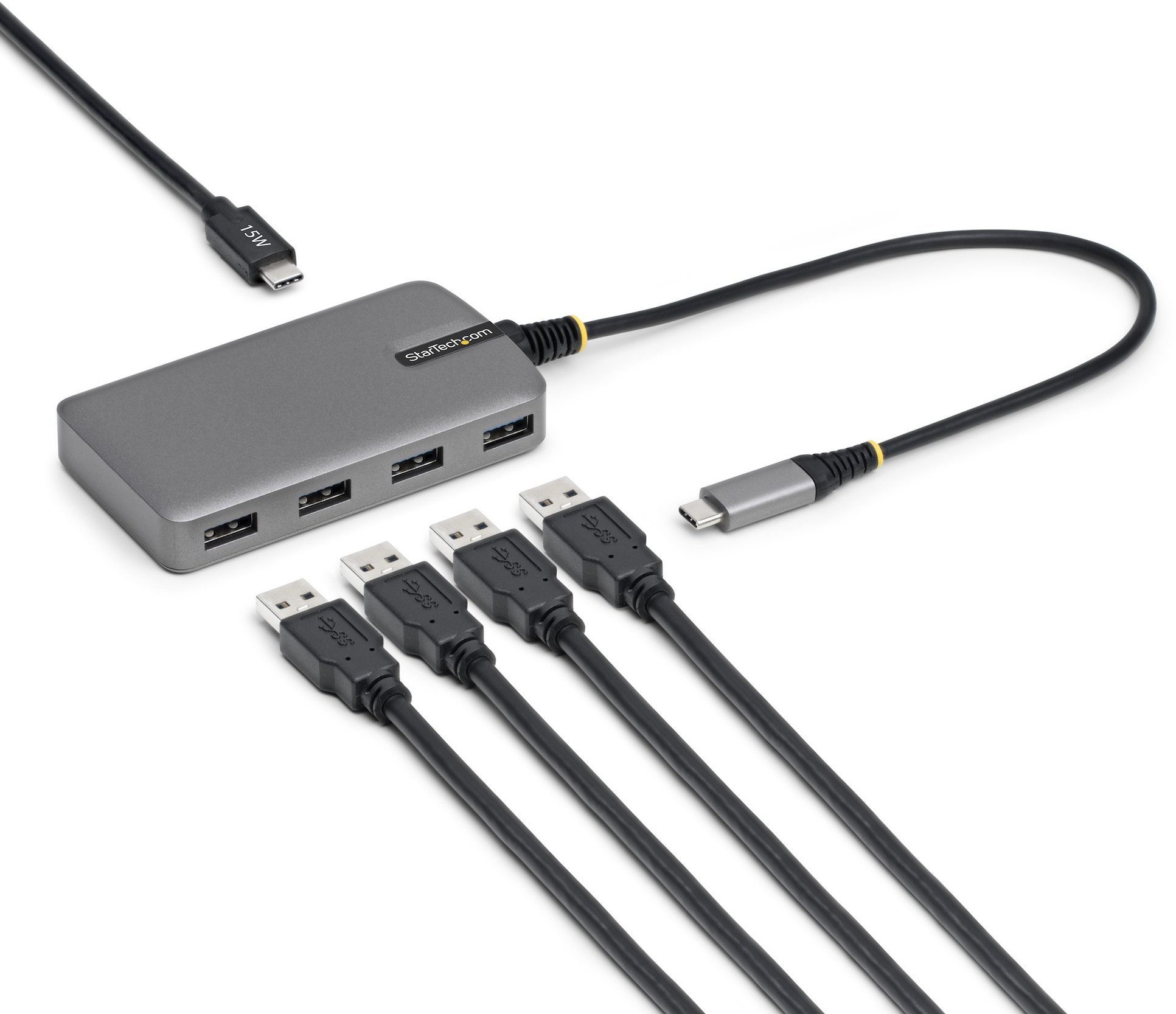 STARTECH.COM 4-portu USB-C centrmezgls 5Gbps