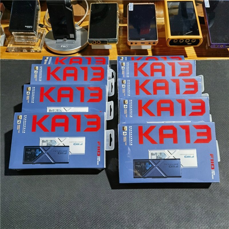 FiiO KA13 silver - DAC/ pastiprinātājs