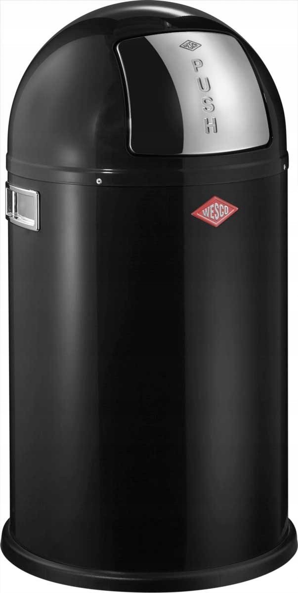 Wesco Miskaste 50l Black Pushboy |