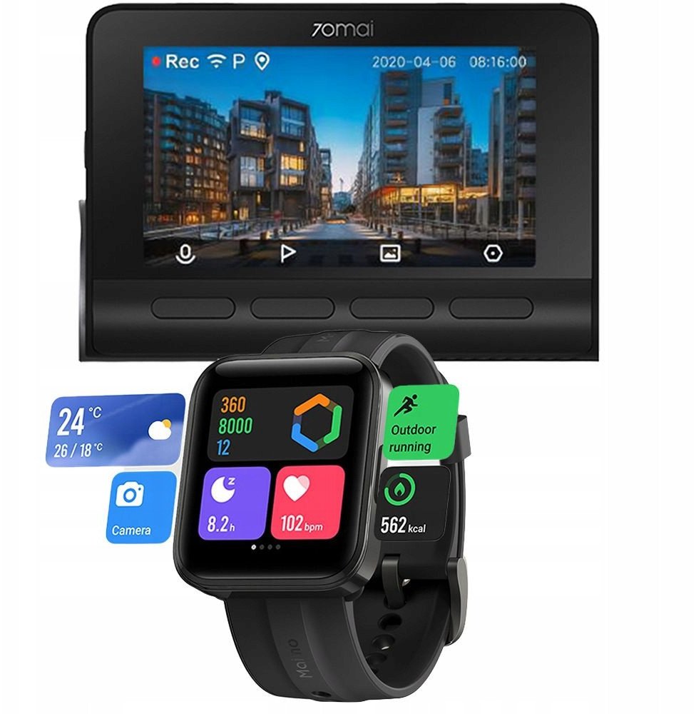 Autovideoreģistrators 70mai A800s 4K + Maimo