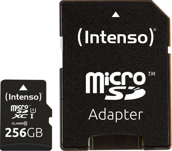 Atmiņas karte Intenso Premium MicroSDHC 256