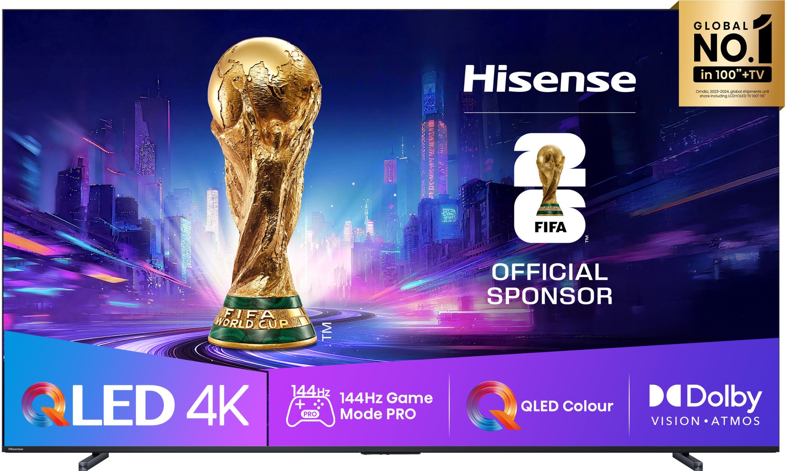 HISENSE 100" 4K Ultra HD 3840