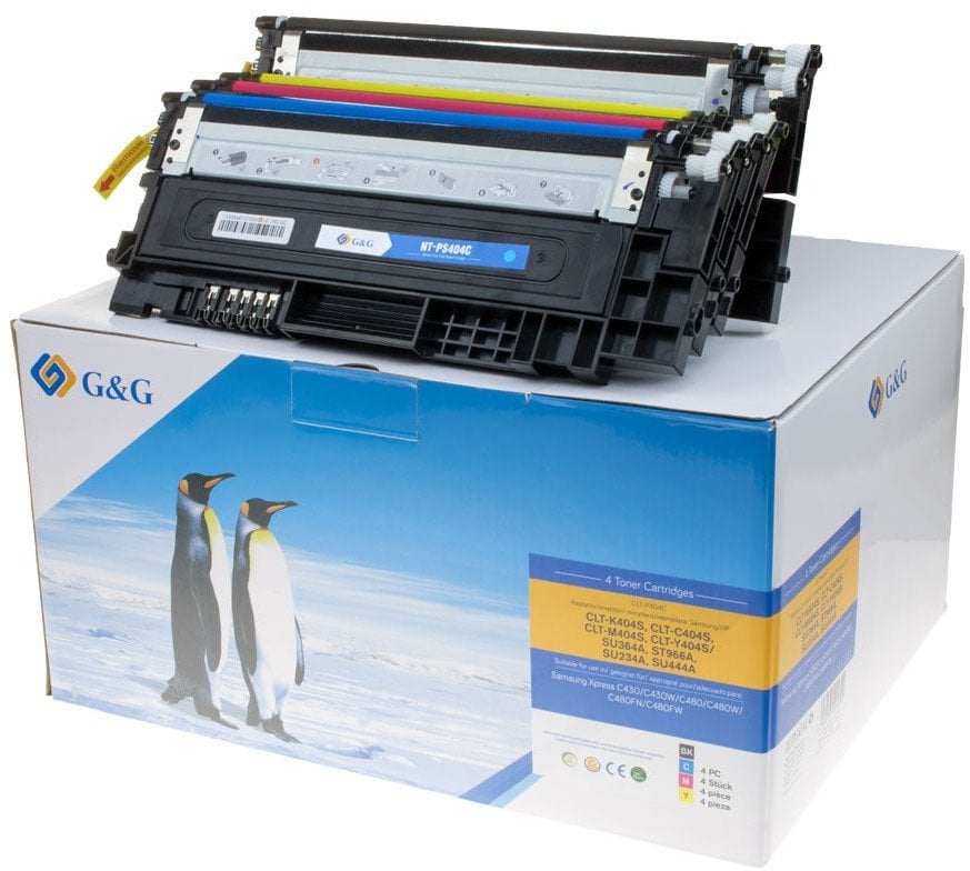 Toneru komplekts G&G 4 gab. Samsung