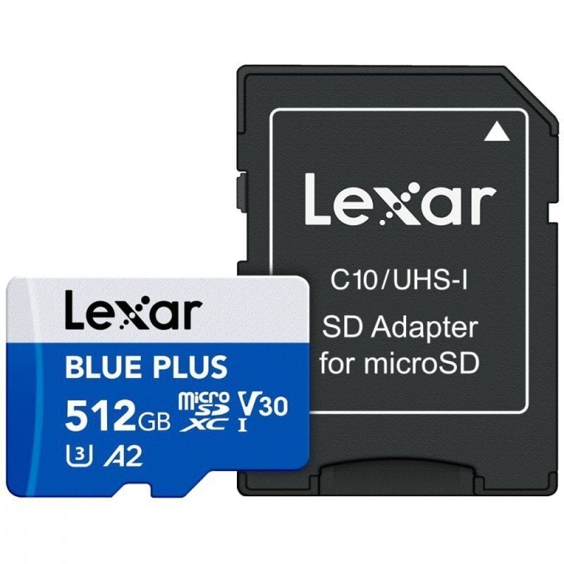 Lexar Karta pamięci microSD 512GB C10