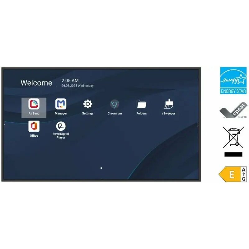 ViewSonic CDE5514-2C plakans displejs digitālajai zīmolradei