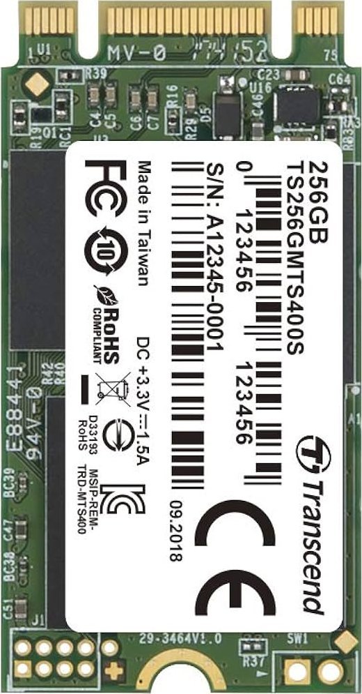 SSD disks Transcend MTE400S 256GB M