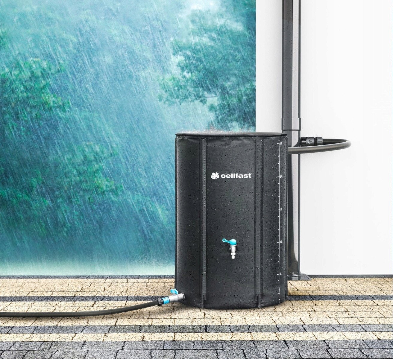 ECOabc CELLFAST Saliekams ūdens tvertne 500L