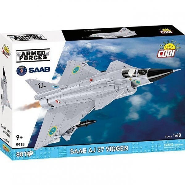 Klocki Saab AJ 37 Viggen 881
