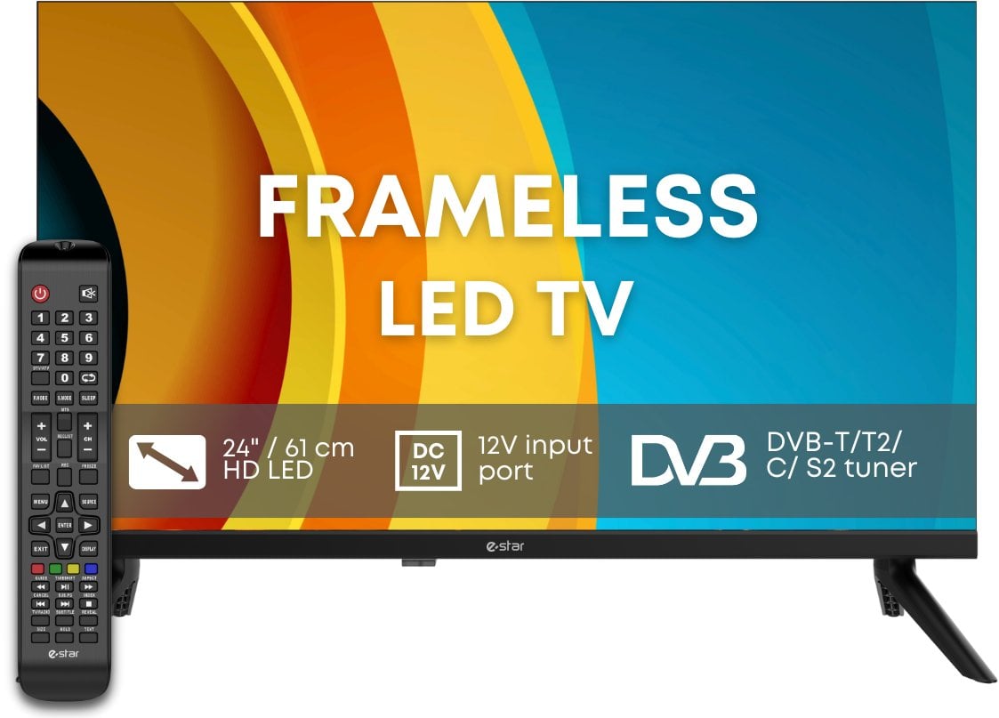 ESTAR LED televizors 24"/56cm LEDTV24R2T2