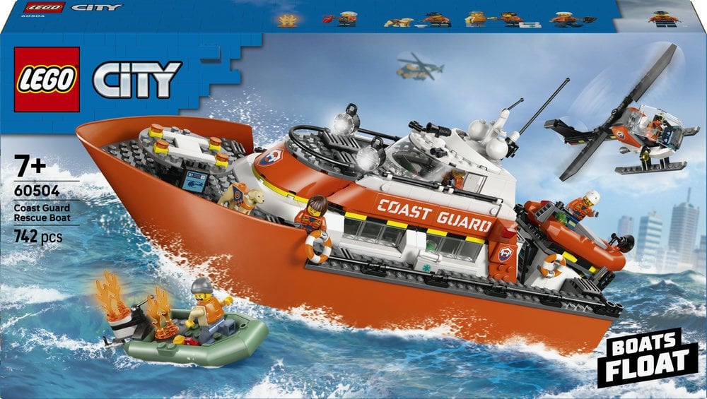 LEGO City glābšanas kuģis un piekrastes