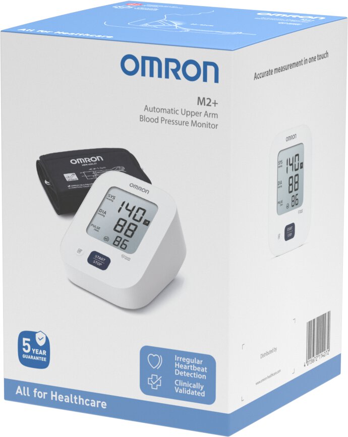 Omron M2+ HEM-7188-LE biały | HEM-7188-LE
