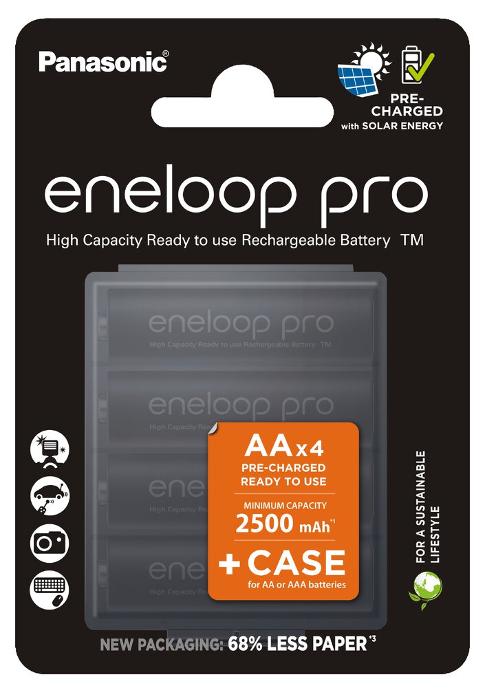 Panasonic Akku eneloop pro, Mignon AA