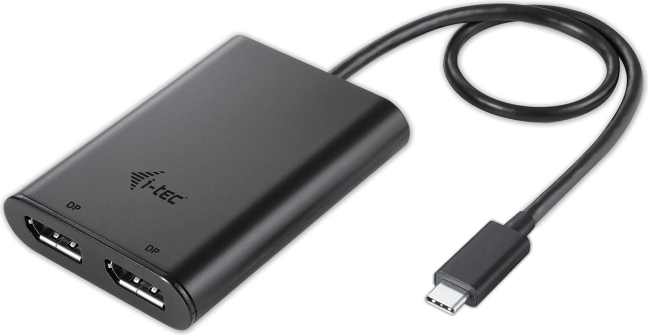 I-TEC USB-C dual Display Port Video