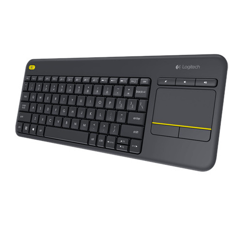 Bezvadu tastatūra Logitech K400 Plus 75%