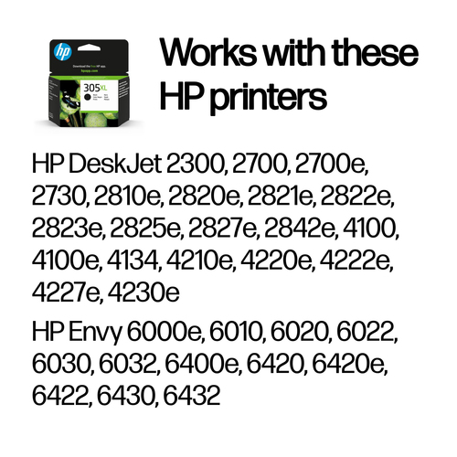 HP 305 XL melns 3YM62AE Instant