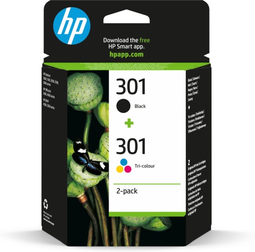 Tintes komplekts HP Hewlett-Packard 301+ 301