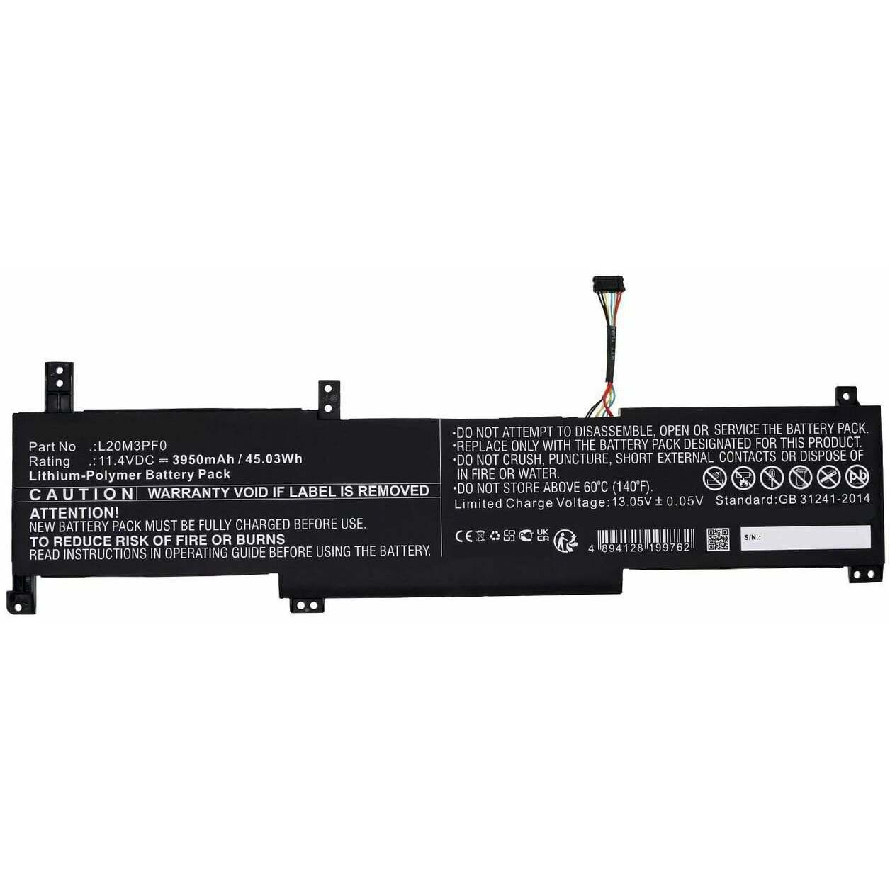 CoreParts  Battery for Lenovo 45.03Wh
