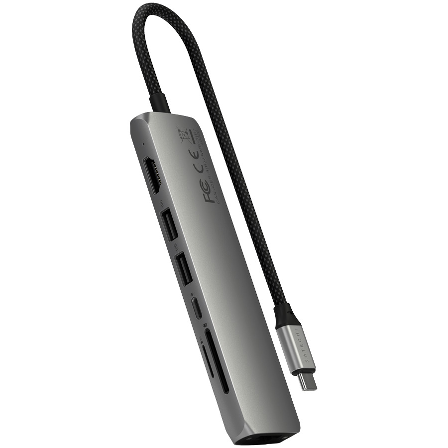 Satechi 7-w-1 USB-C Slim Multiport Adapter