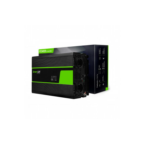 Green Cell Przetwornica 24V/230V 2000W/4000W Czysty
