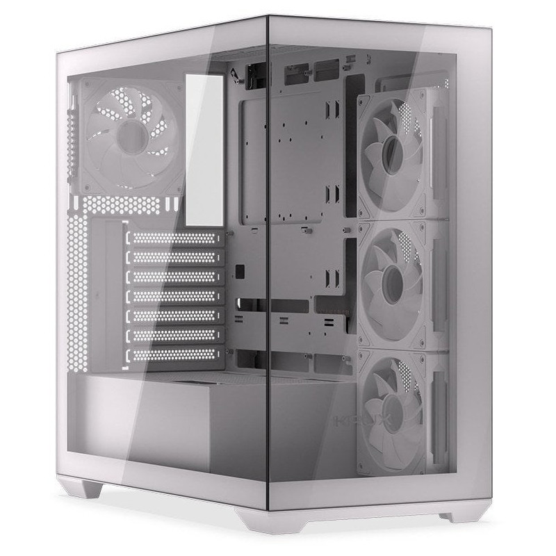 PC korpuss KRUX Exo RGB White