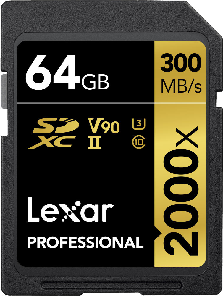 Atmiņas karte Lexar Professional 2000x SDXC