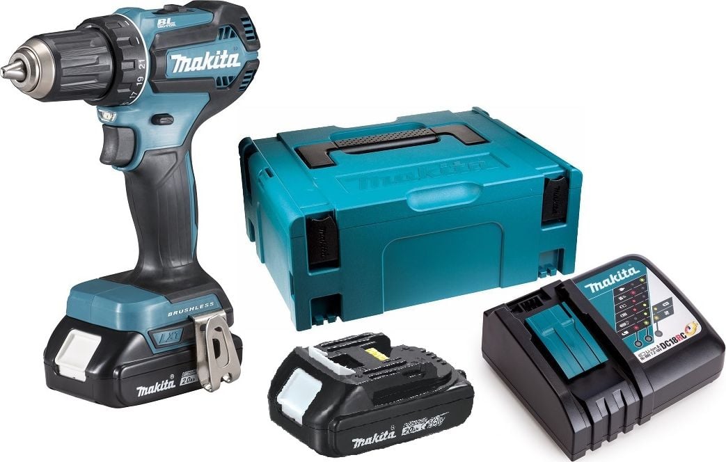 Urbjmašīna-skrūvgriezis Makita DHP485RAJ 18 V 2
