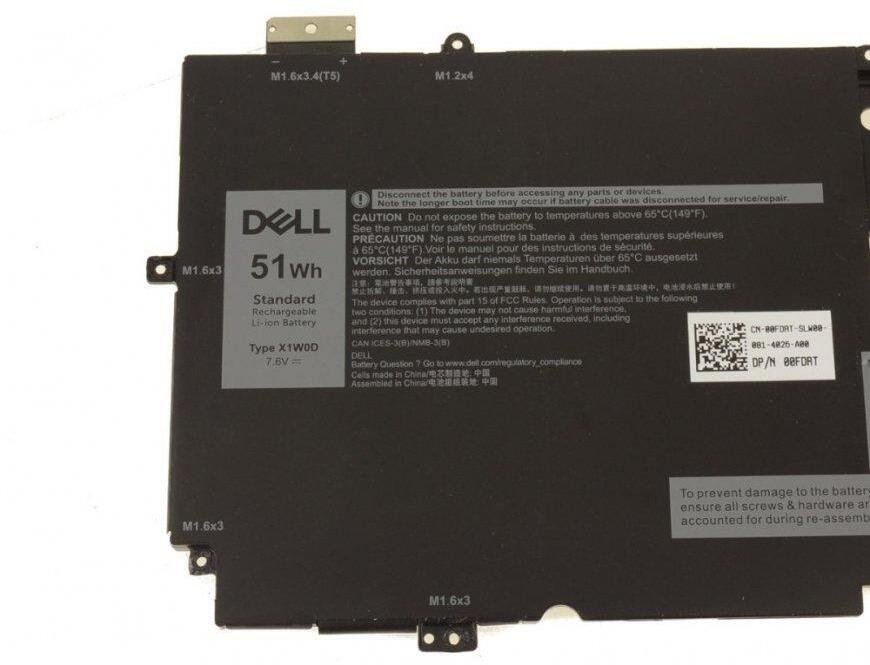 Dell 51Wh 4-šūnu litija jonu akumulators