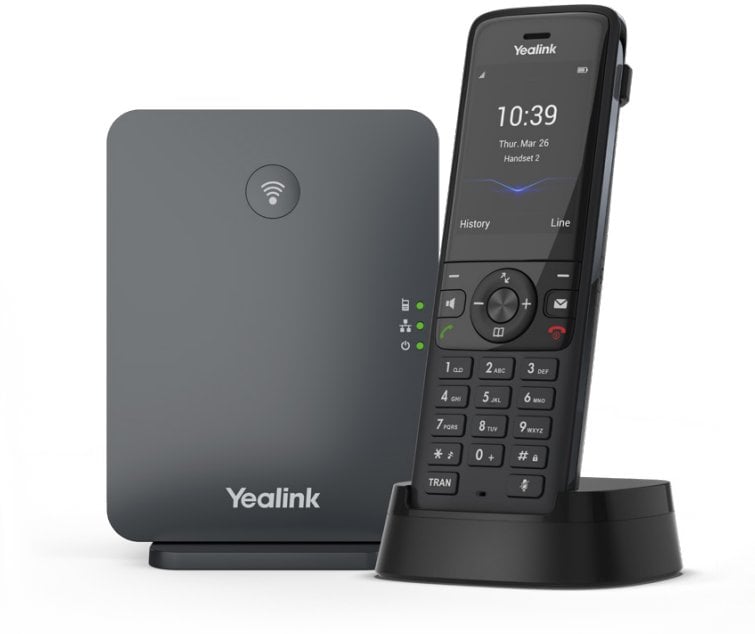 Yealink W78P IP tālrunis Black TFT