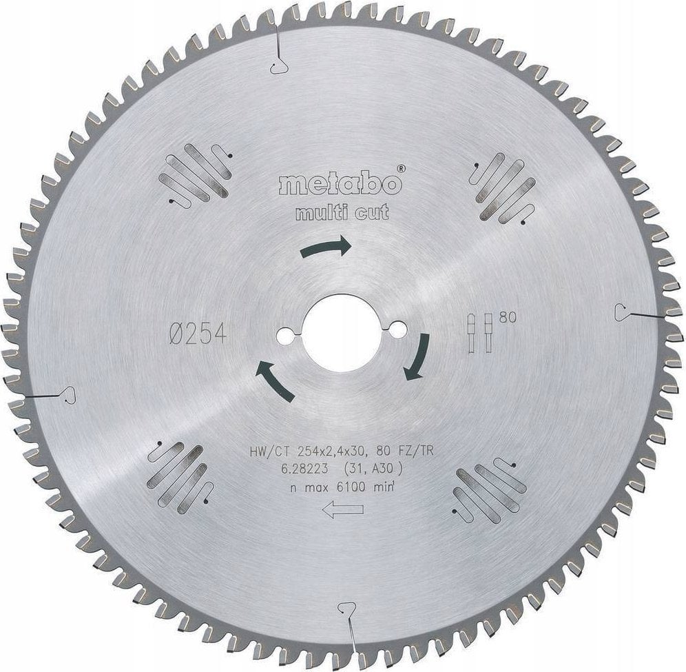 Metabo universāls griešanas disks 216x2,4x30