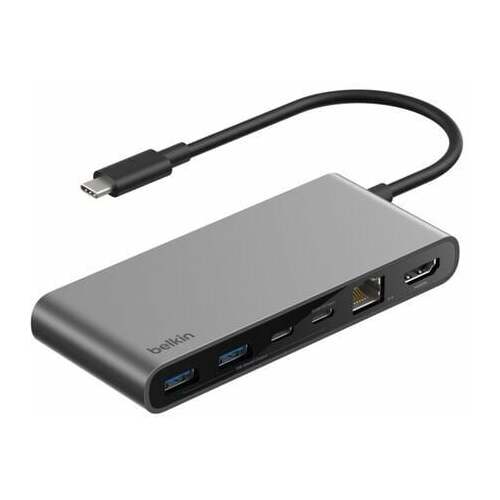 Belkin CONNECT USB-C 8-in-1 Hub Dual