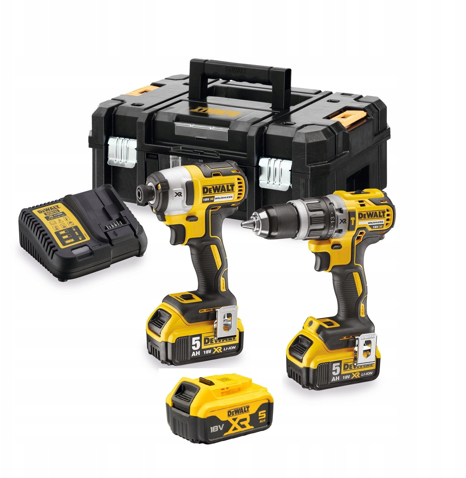 DEWALT KOMPLEKTS COMBO 18V DCK266P3T (DCD796