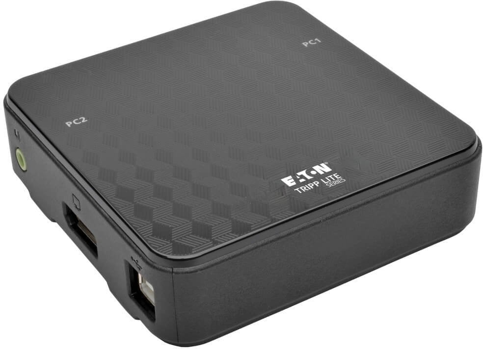 Eaton 2-portu DisplayPort KVM pārslēdzējs 4K