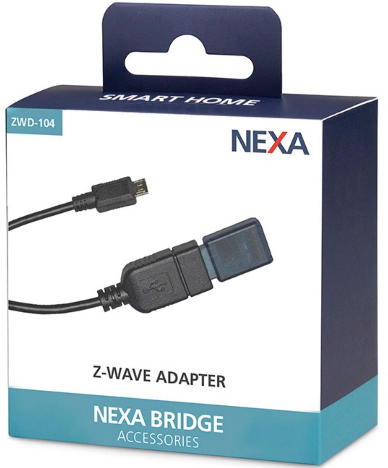 Nexa ZWD-104 Z-Wave Plus adapteris, tostarp