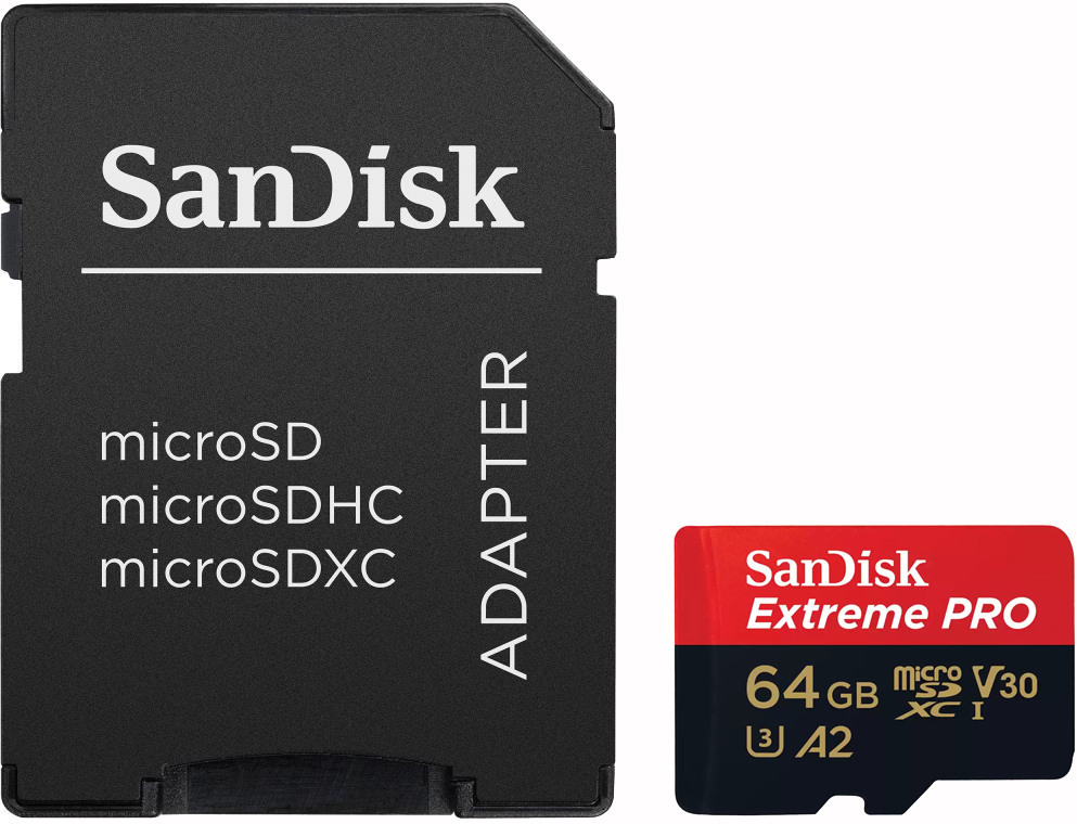 Sandisk Extreme PRO 64 GB microSDXC