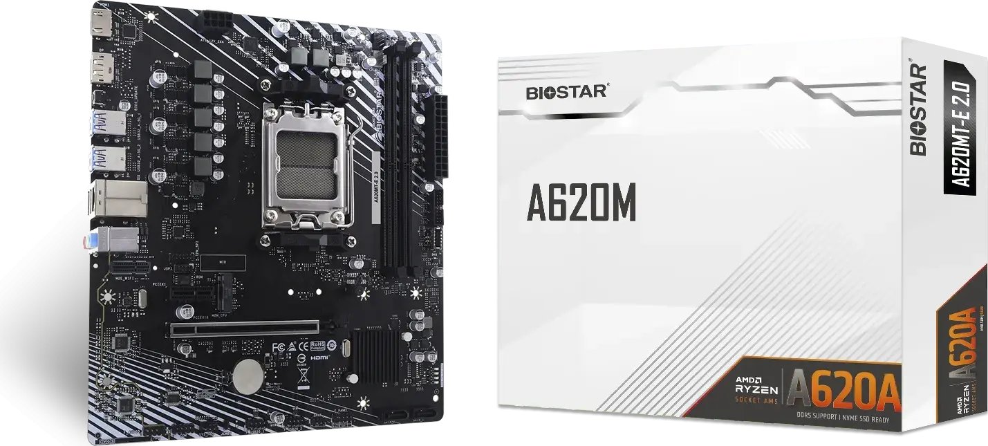 BIOSTAR A620MT-E 2.0 mātesplate |