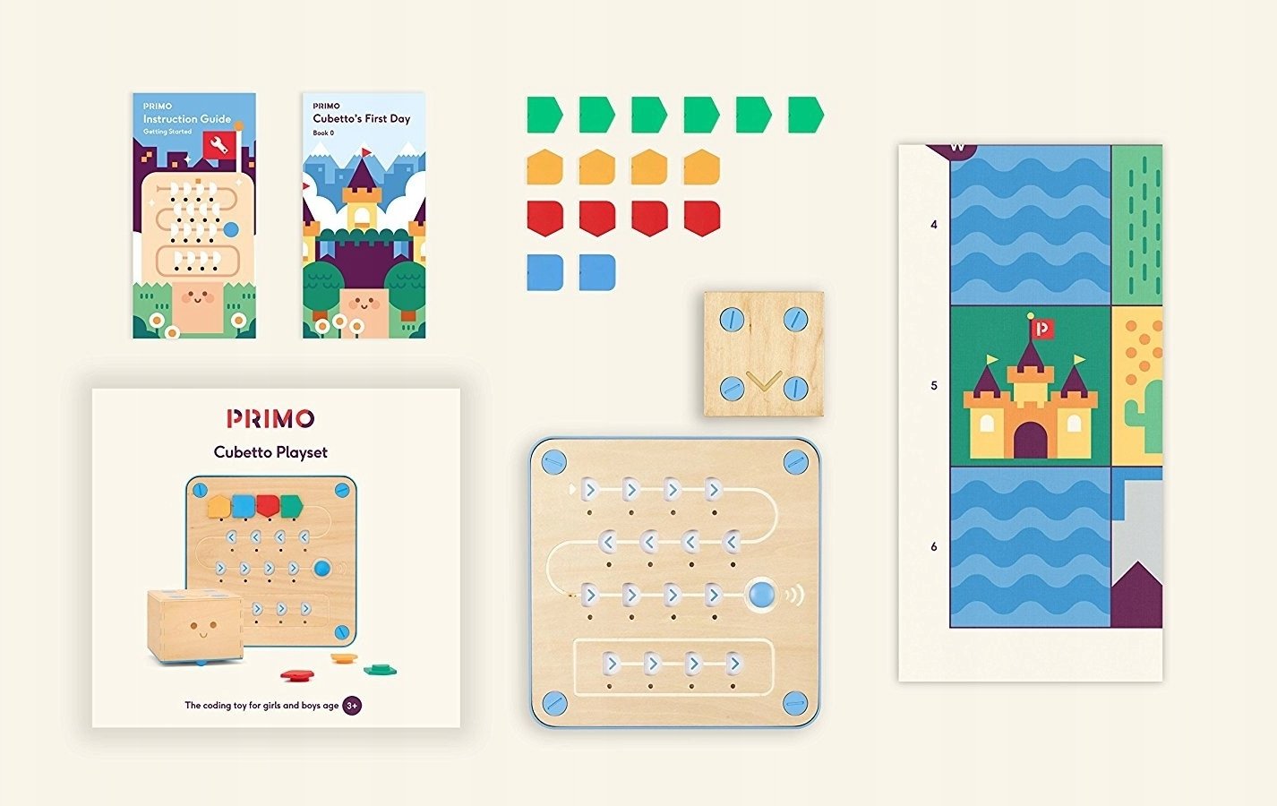 Hasbro Primo Toys Cubetto spēļu komplekts