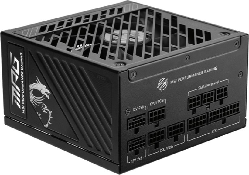MSI MPG A1000GS PCIE5 barošanas bloks