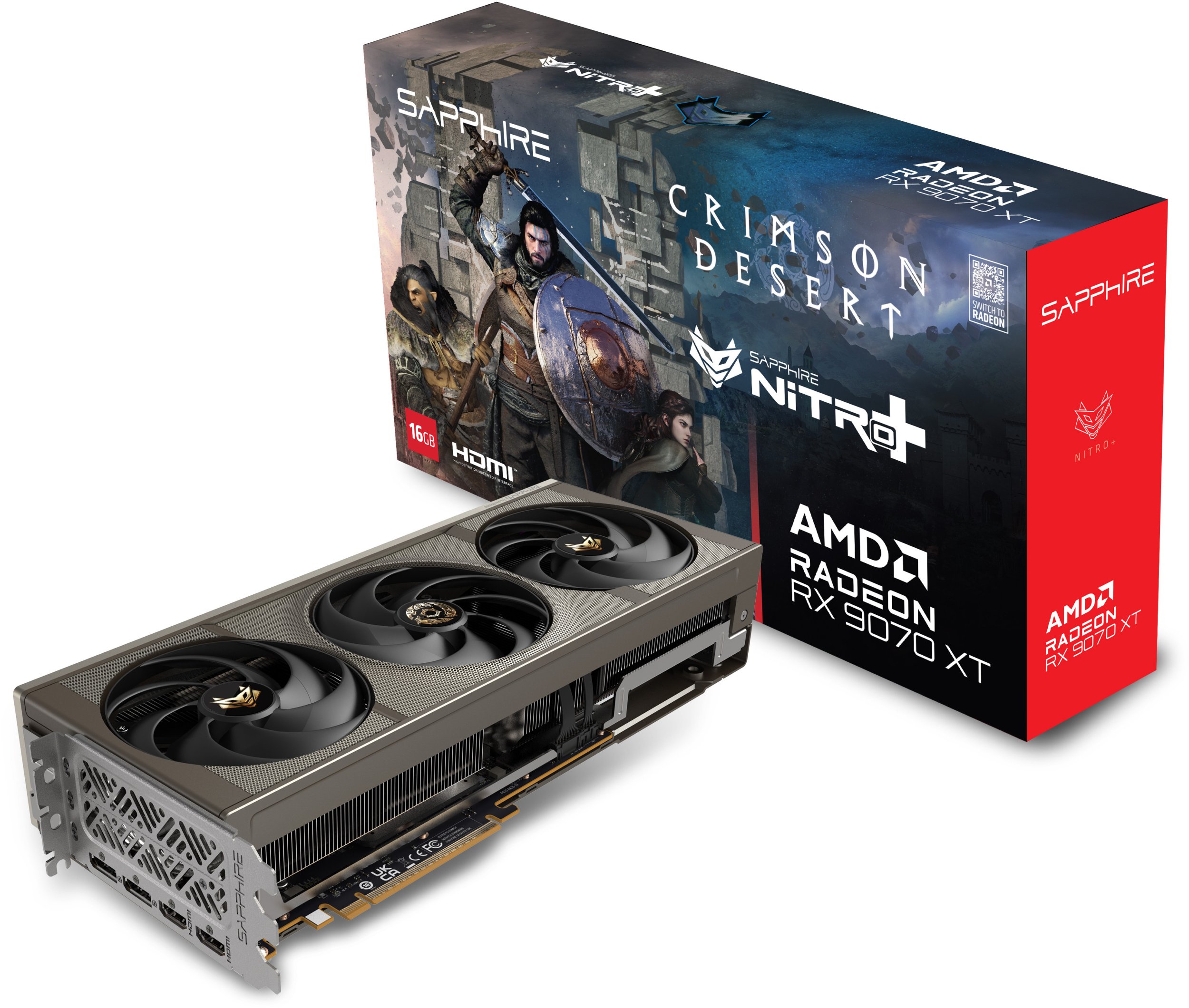 Sapphire NITRO+ AMD Radeon RX 9070