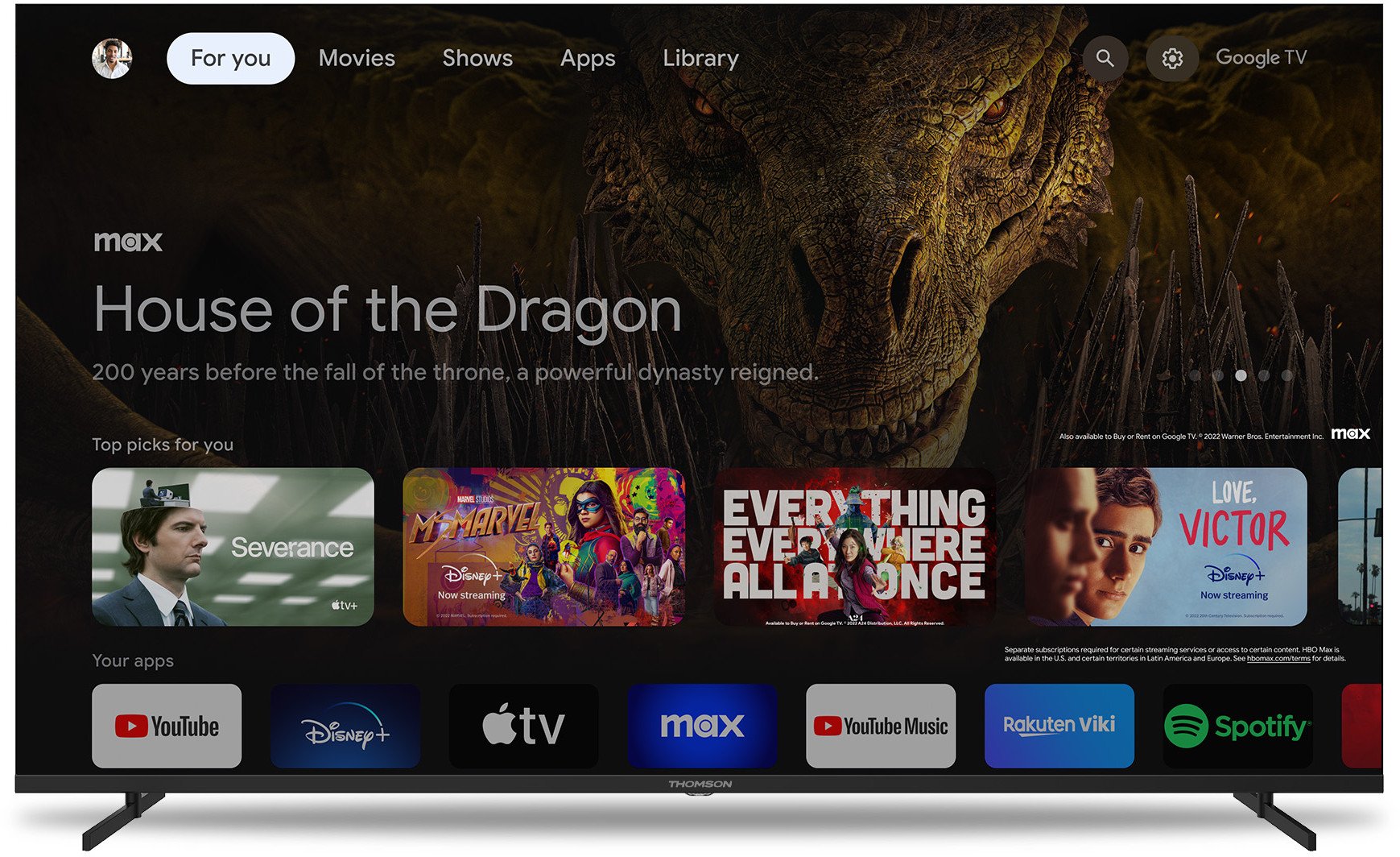 Televizors THOMSON 65" 4K Ultra HD