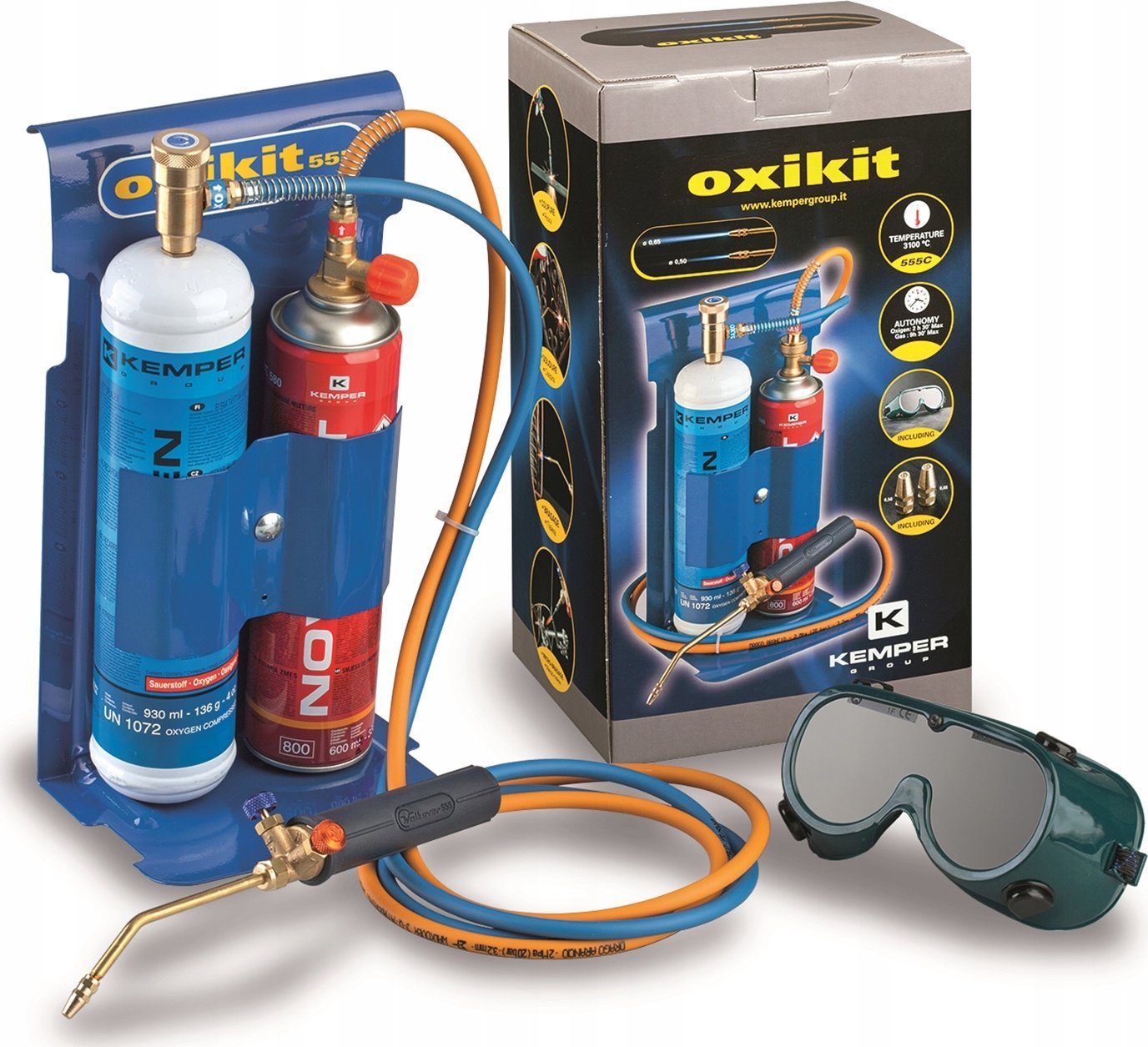 Metināšanas komplekts Kemper WELDING KIT 555D