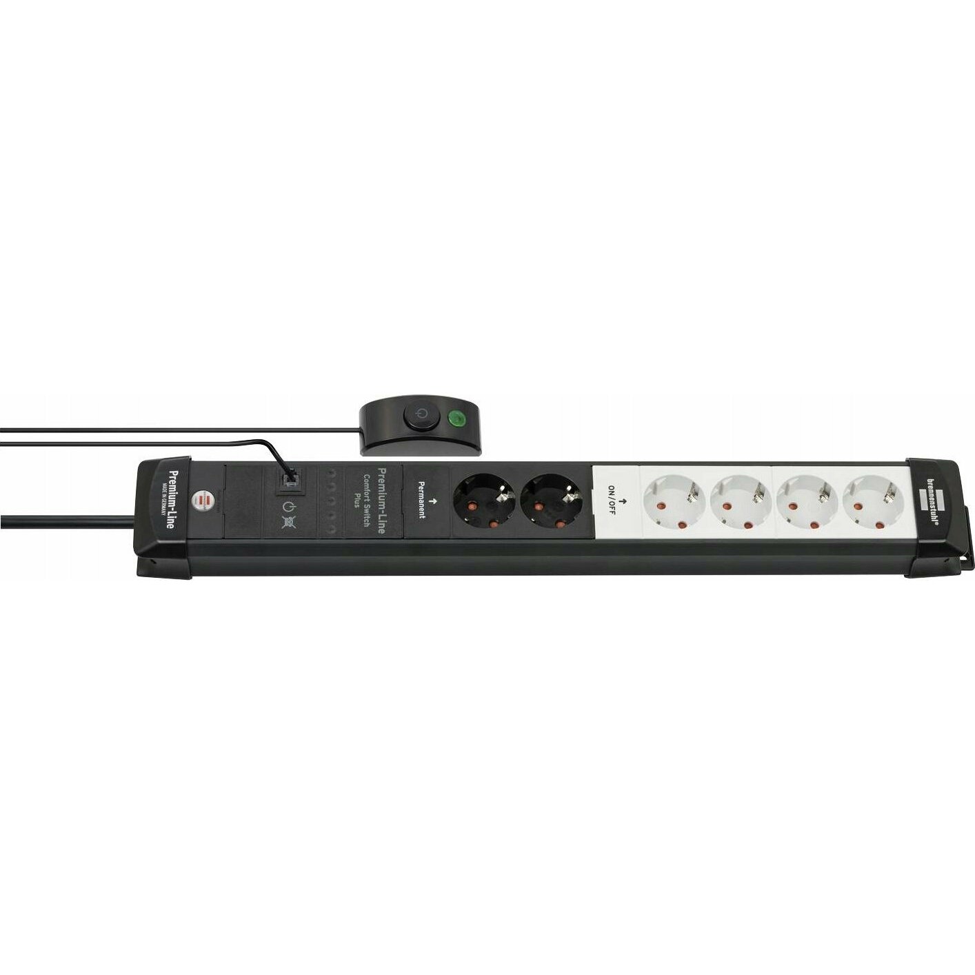 Brennenstuhl Premium-Line Comfort Switch Plus Steckdosenleiste