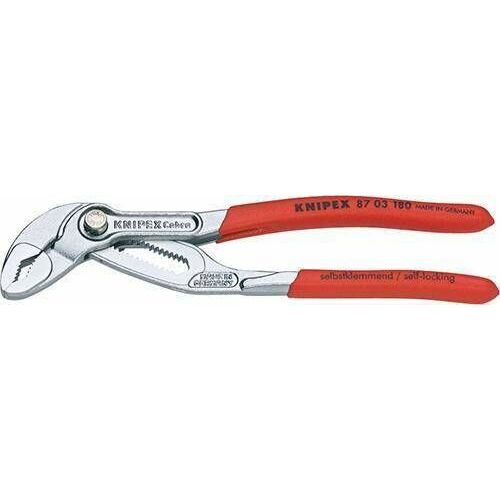 Knipex regulējami hromēti cauruļu knaibles Knipex